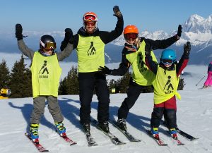 Skifahren mit Sehbeeinträchtigung