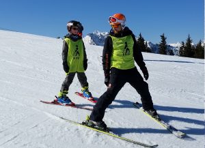 Skifahren mit Sehbehinderung