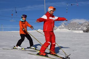 Skifahren mit geistiger Behinderung