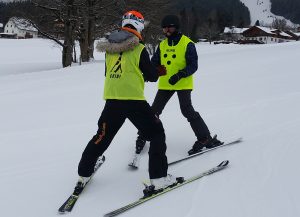 Skifahren mit Sehbehinderung