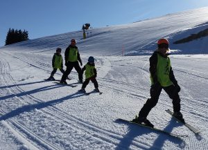 Skifahren mit Sehbehinderung