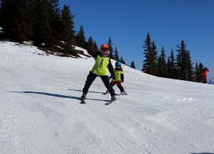 Skifahren mit Sehbehinderung