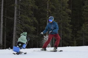 Skifahren im Biski